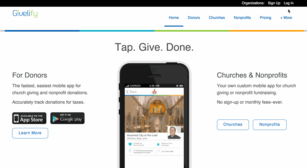 Deep Linking Your Church or Nonprofit App to Givelify